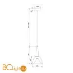 Подвесной светильник Freya Noria FR8009PL-01GB - Фото 3