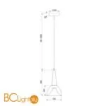 Подвесной светильник Freya Noria FR8009PL-01GB - Фото 2