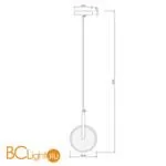 Подвесной светильник Freya Nova FR6002PL-L15CH - Фото 2