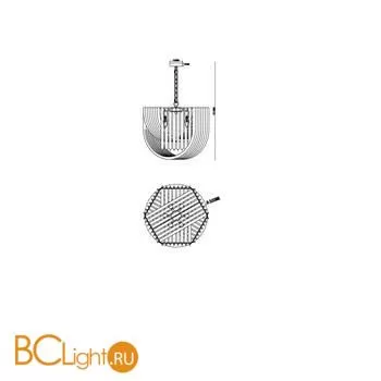 Подвесной светильник Freya Onda FR5182PL-06FG - Фото 2