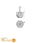 Подвесной светильник Freya Onda FR5182PL-06CH - Фото 4