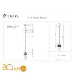 Подвесной светильник Freya Ornella FR2201-PL-01-G - Фото 3