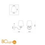 Бра Freya Osborn FR2027WL-01BS - Фото 0