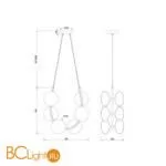 Подвесной светильник Freya Perlina FR4005PL-06B2 - Фото 1