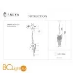 Подвесной светильник Freya Picolla FR1129-PL-01-CH - Фото 1