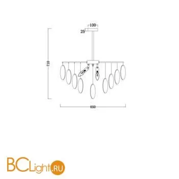 Люстра Freya Porto FR5104PL-06BS - Фото 1