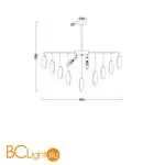 Люстра Freya Porto FR5104PL-08BS - Фото 1