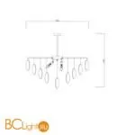 Люстра Freya Porto FR5104PL-08BS2 - Фото 0