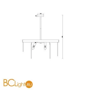 Подвесной светильник Freya FR5104PL-08BS3 - Фото 2