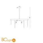 Подвесной светильник Freya FR5104PL-08BS3 - Фото 2