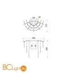 Настенный светильник Freya Porto FR5104WL-02BS - Фото 0