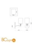 Бра Freya Riverside FR1007WL-01BS - Фото 0