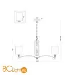 Люстра Freya Riverside FR1007PL-08N - Фото 0