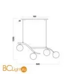 Подвесной светильник Freya Rosella FR8015PL-04BS - Фото 0