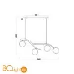 Подвесной светильник Freya Rosella FR8014PL-04BS - Фото 2