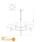 Люстра Freya Rosemary FR5190PL-12BS1 - Фото 3