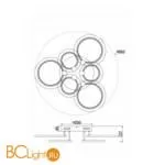 Потолочный светильник Freya Saida FR10016CL-L73W - Фото 0