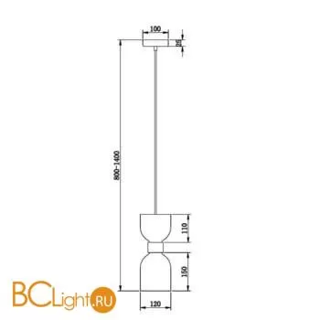 Подвесной светильник Freya Savia FR5203PL-01CH1 - Фото 4