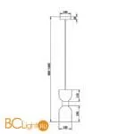 Подвесной светильник Freya Savia FR5203PL-01CH1 - Фото 4