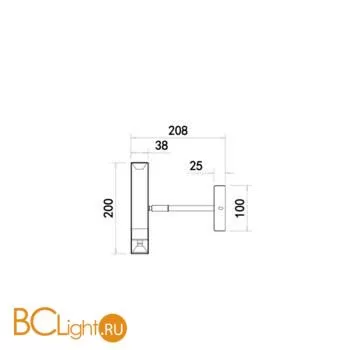 Бра Freya Setto FR5142WL-02BBS - Фото 3