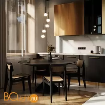 Подвесной светильник Freya Shimmer FR5435PL-05B1 - Фото 5