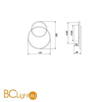 Настенный светильник Freya Siala 01 FR10025WL-L10W - Фото 0