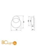 Настенный светильник Freya Siala 01 FR10025WL-L10W - Фото 2