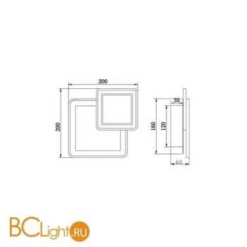 Настенный светильник Freya Siala 02 FR10027WL-L13B - Фото 2