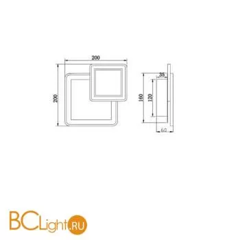 Настенный светильник Freya Siala 02 FR10027WL-L13W - Фото 0