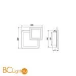 Настенный светильник Freya Siala 02 FR10027WL-L13W - Фото 2