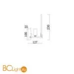 Бра настенное Freya Sophia FR5197WL-01CH - Фото 0