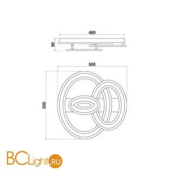 Потолочный светильник Freya Sunny FR10022CL-L63W - Фото 2