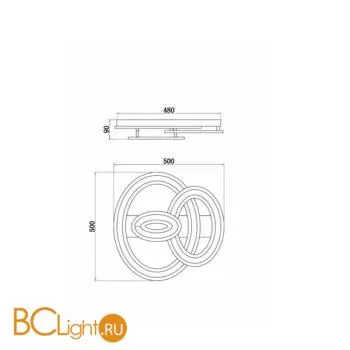 Потолочный светильник Freya Sunny FR10022CL-L63W - Фото 0