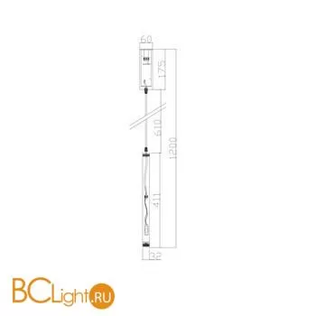 Подвесной светильник Freya Telescope FR5168PL-L3W - Фото 0