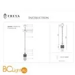 Подвесной светильник Freya Teofilo FR2200-PL-01-BZ - Фото 3