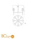 Люстра Freya Tida FR5196PL-08BBS - Фото 0