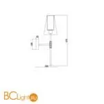 Бра Freya Tida FR5196WL-01CH - Фото 0