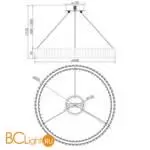 Подвесной светильник Freya Tier FR5257PL-L25CH - Фото 2