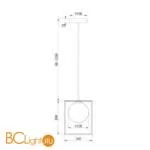 Подвесной светильник Freya Trinity FR5113PL-01G - Фото 0