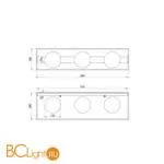 Потолочный светильник Freya Trinity FR5113CL-03G - Фото 1