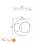 Потолочный светильник Freya Tucene FR10029CL-L70W - Фото 2