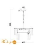 Люстра Freya Viviane FR11001PL-08G - Фото 0