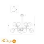 Люстра Freya Volani FR8017PL-08MG - Фото 1