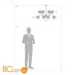 Люстра Freya Volani FR8017PL-08MG - Фото 3