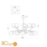 Люстра Freya Volani FR8017PL-10MG - Фото 0