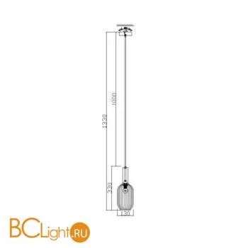 Подвесной светильник Freya Zelma FR8013PL-01AM - Фото 0