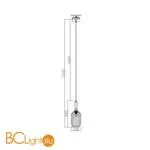 Подвесной светильник Freya Zelma FR8013PL-01AM - Фото 0