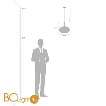 Подвесной светильник Freya Zelma FR8012PL-01GN - Фото 2