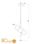 Люстра Freya Zing FR5199PL-03BS - Фото 6