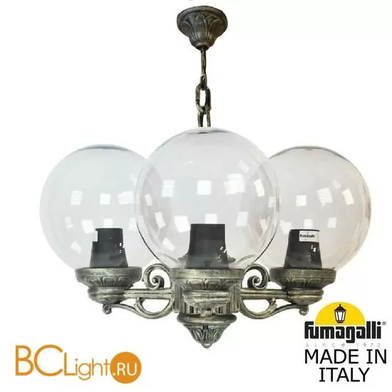 Уличный подвесной светильник Fumagalli Globe 250 G25.120.S30.BXE27